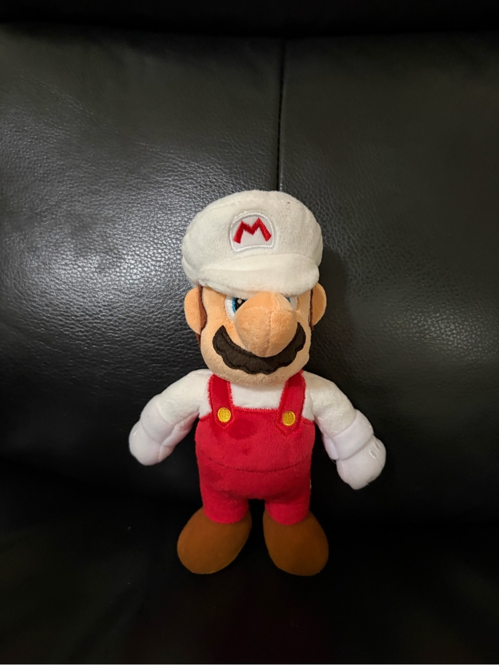 Nintendo Super Mario All Star Plush Toy Stuffed Animal Red Overalls White Hat